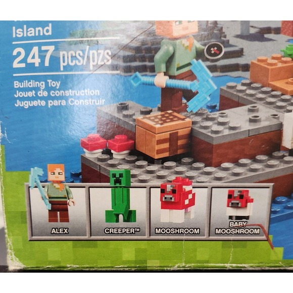 LEGO Minecraft The Mushroom Island - Picture 8 of 8
